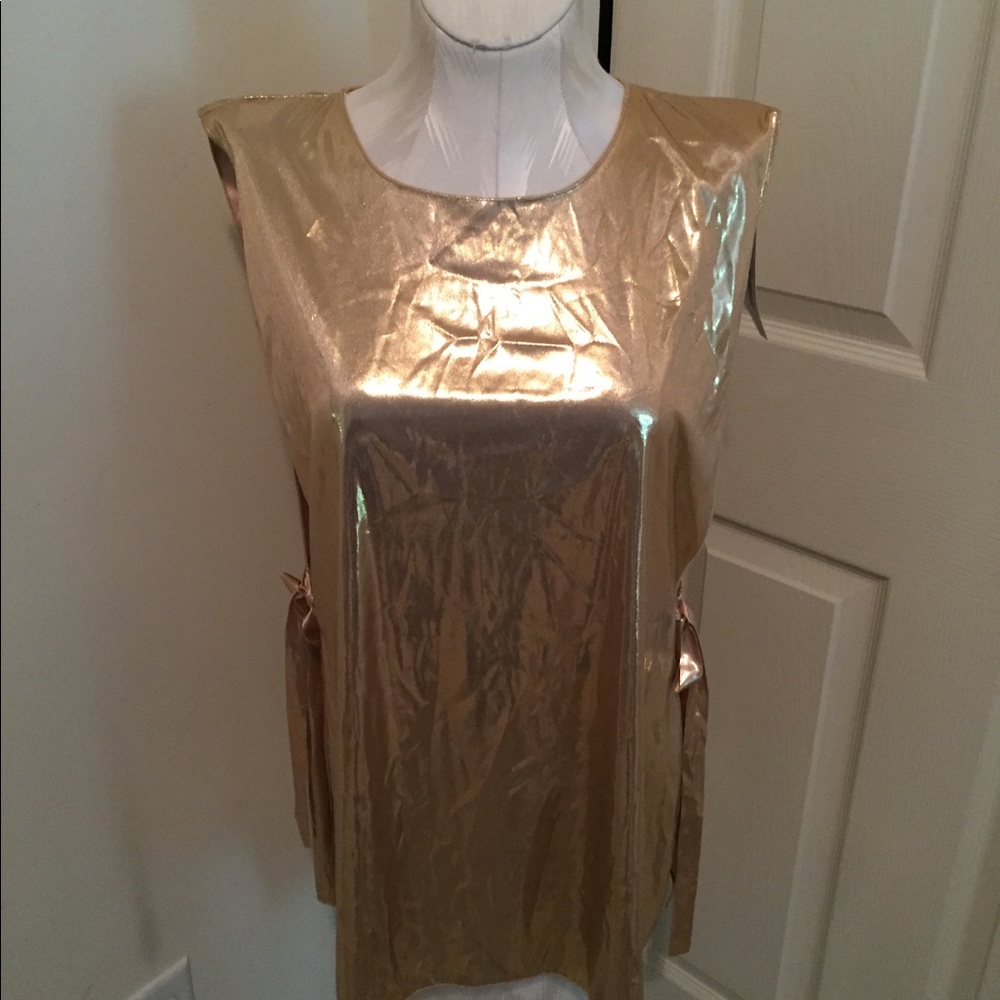 Eurotard top liquid gold size s/m
